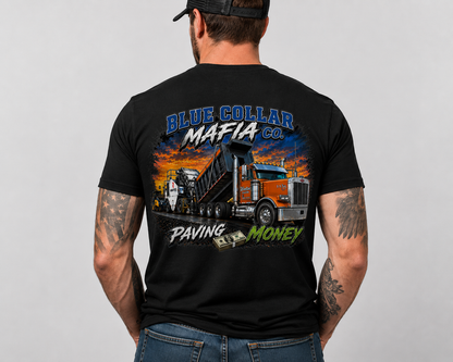 Paving money t-shirt