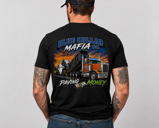 Paving money t-shirt