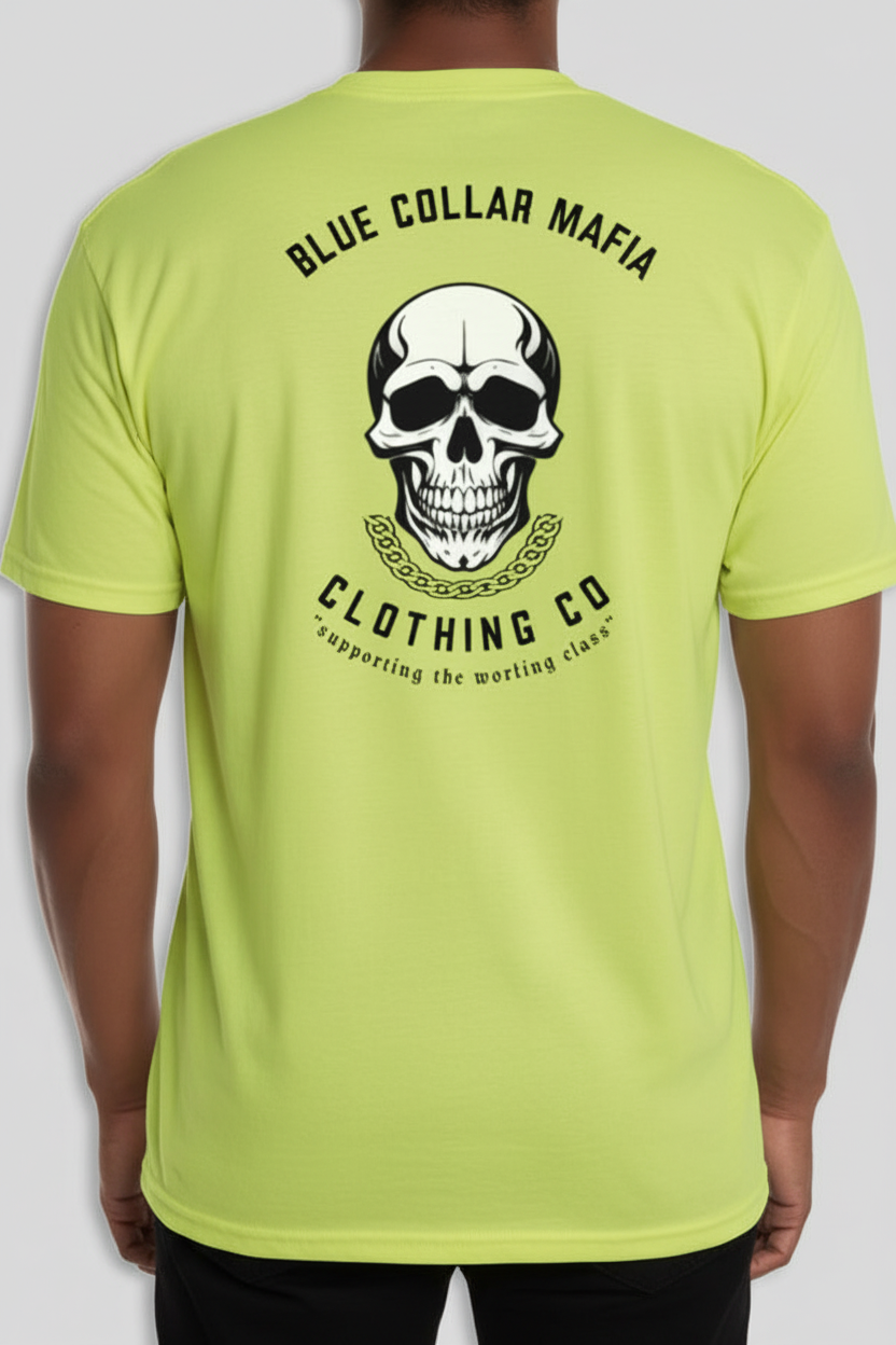 BCM Clothing Co Hi-Viz Yellow Shirt