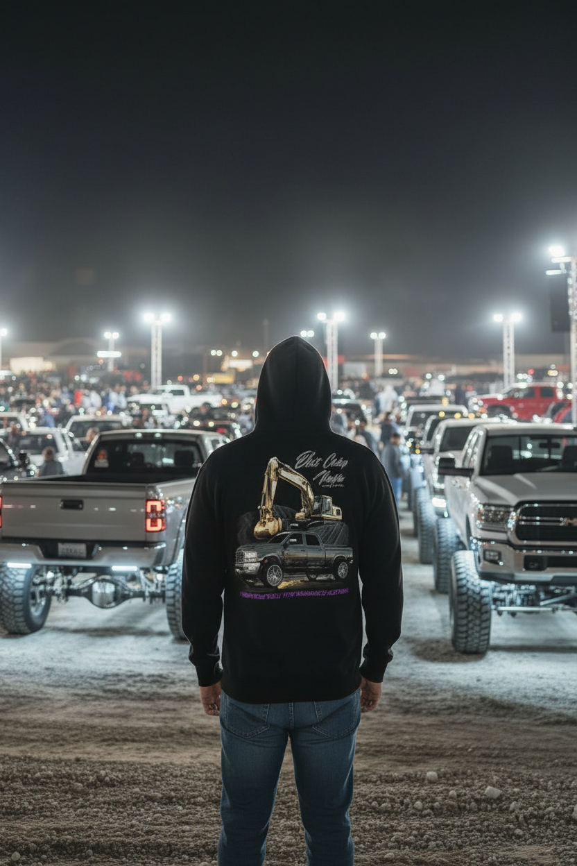 Blue Collar Mafia Hoodie - Zoomed In Night Show