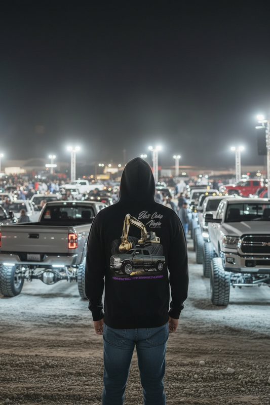 Blue Collar Mafia Hoodie - Zoomed In Night Show